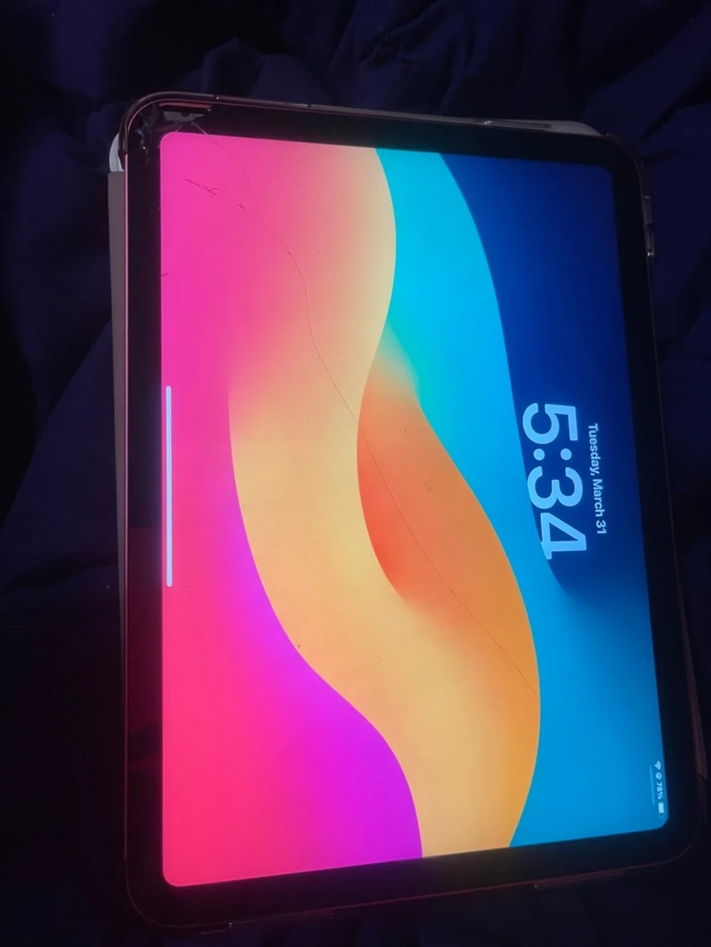 Unbranded Black Tablet with Vivid Display